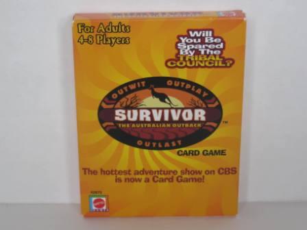 Survivor The Australian Outback Card Game (2000) (CIB)
